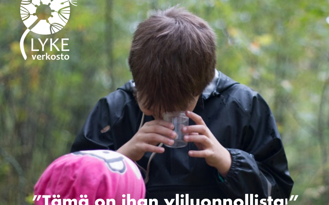 Partioaitta tukee ulkona oppimista!