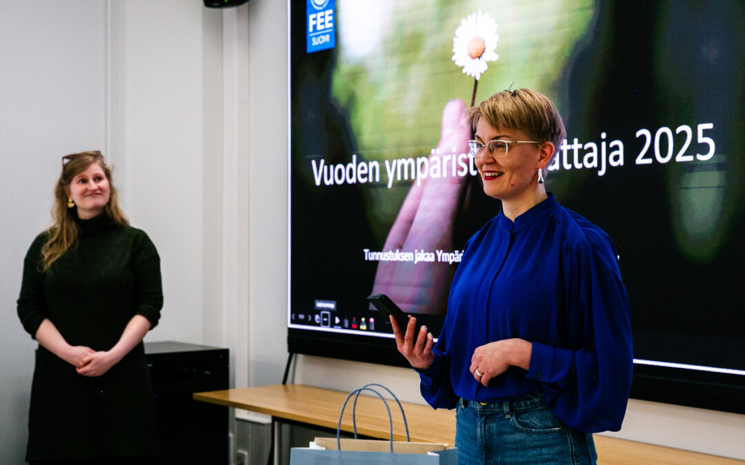 Lue Vuoden ympäristökasvattajan haastattelu –  ja ehdota seuraavaa!